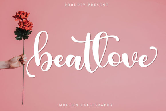 Beatlove: A Delicate Font for Heartfelt Branding