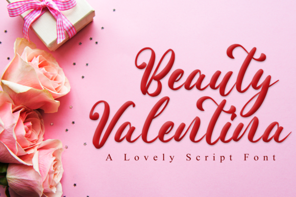 Beauty Valentina: A Script Font for Editorial Elegance
