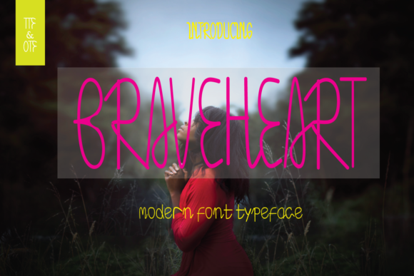 Braveheart: A Font That Adds Personality to Your Brand