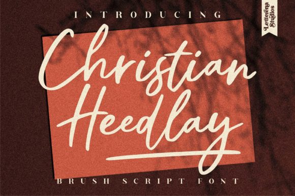 Christian Heedlay: A Script Font for Editorial Excellence