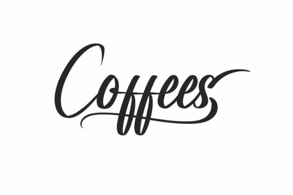 Coffees: A Script Font for Web Design and Branding