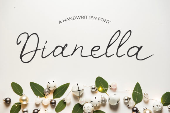 Dianella: A Sweet Handwritten Font for Personalized Branding