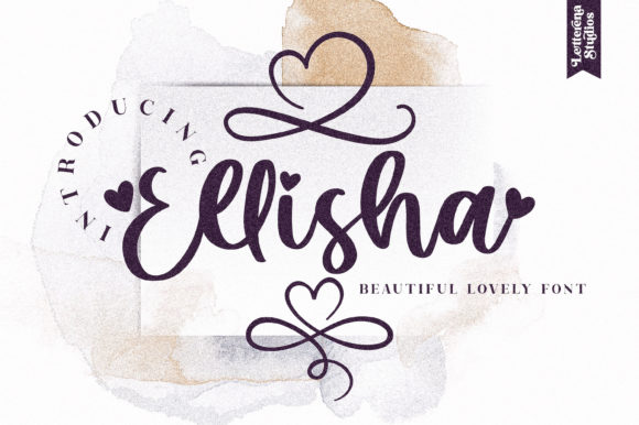Ellisha: A Font That Elevates Branding with Elegance
