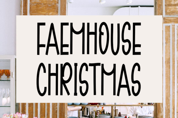 Farmhouse Christmas: A Timeless Script Font for Web Design