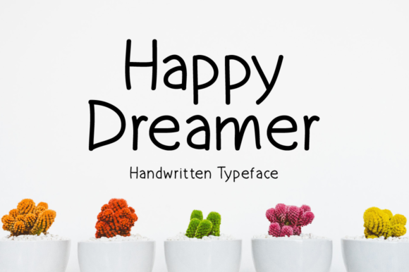 Happy Dreamer: A Font That Breathes Life Into Your Editorial Design