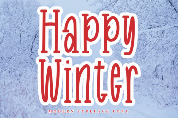 Happy Winter: A Font That Elevates Branding