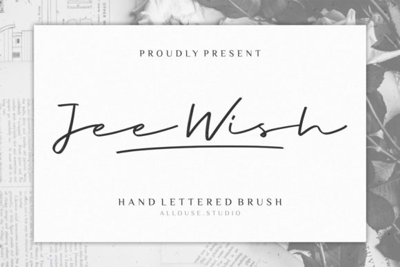 Jee Wish: A Script Font for Modern Web Design