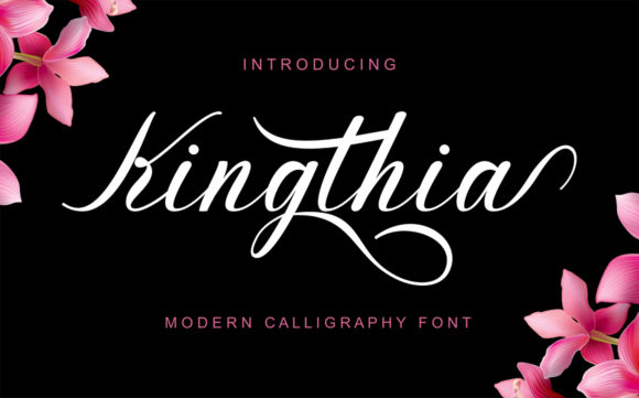 Kingthia: A Script Font for Modern Web Design