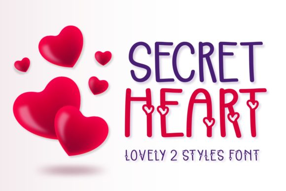 Secret Heart: A Versatile Script Font for Editorial Design
