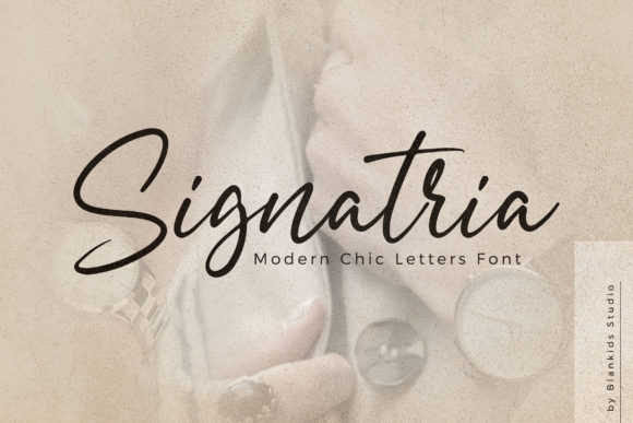 Signatria: A Font That Breathes Life Into Your Craft